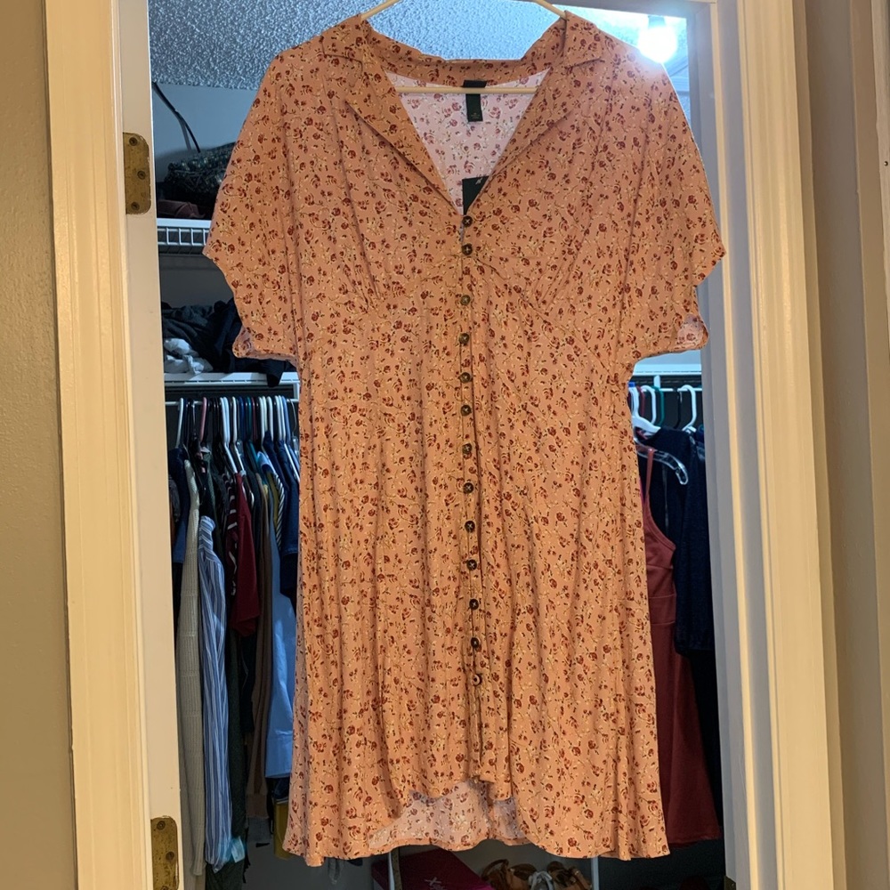 Floral wild fable sundress